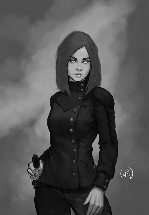 Sketch of Abbey Shader done for Hayley Gabrielle Writer and the Essences Chronicles.Loved the first 