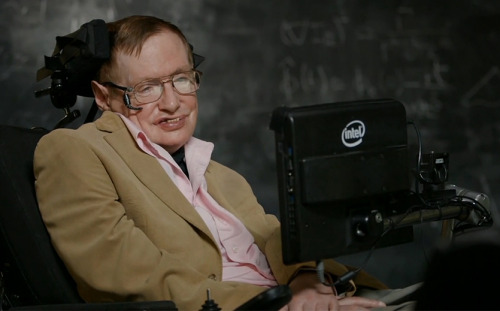tastefullyoffensive:Comedian John Oliver Interviews Theoretical Physicist Stephen Hawking