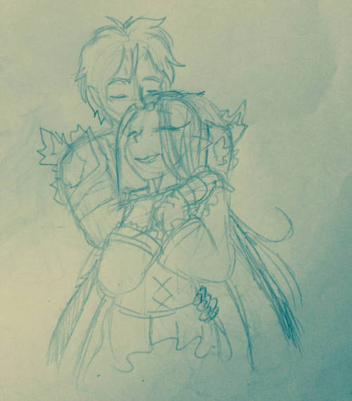 54fallenartist14:A King with his Queen
