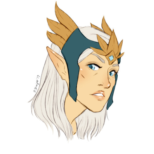 chibikinesis:Queen Ayrenn from TESO for @enclave ♥ ♥ ♥