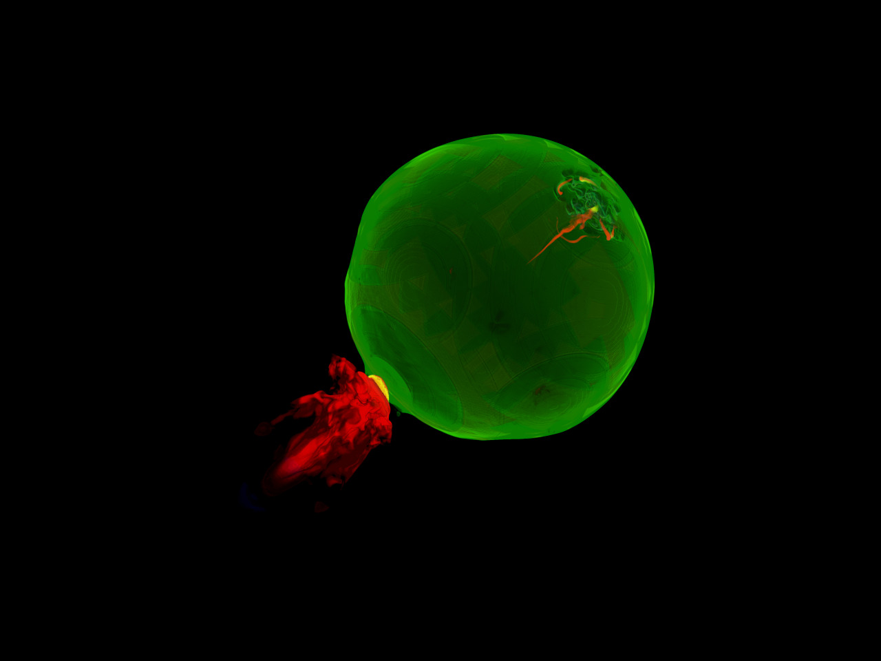 wnycradiolab:  Detonation phase of the GCD model at the Flash Center for Computational