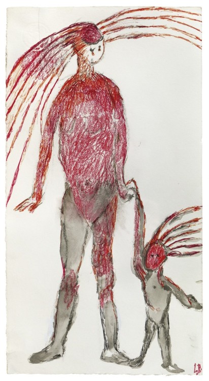topcat77:  Louise Bourgeois Untitled, 2002 watercolor,