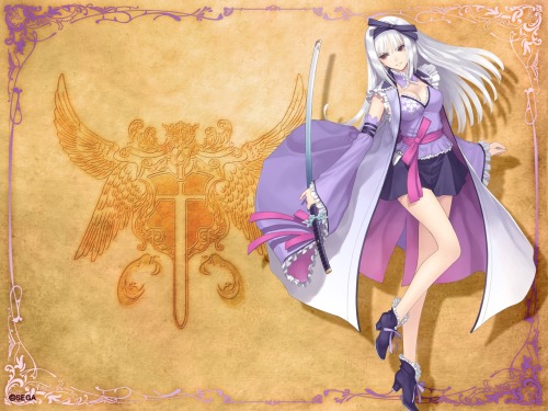 Shining Blade Wallpaper