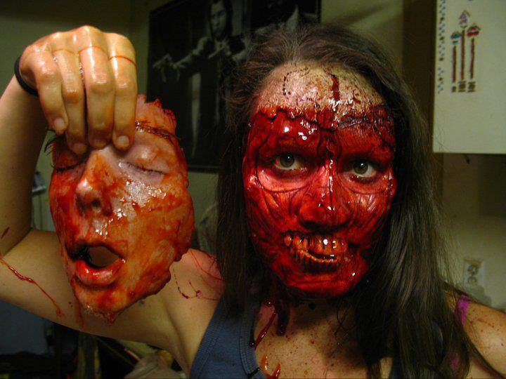 hdpphotography:  Best Halloween make up ever!!!!