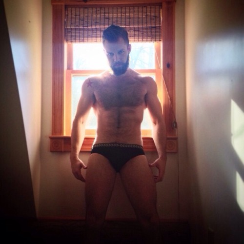 fur+speedo+beard+