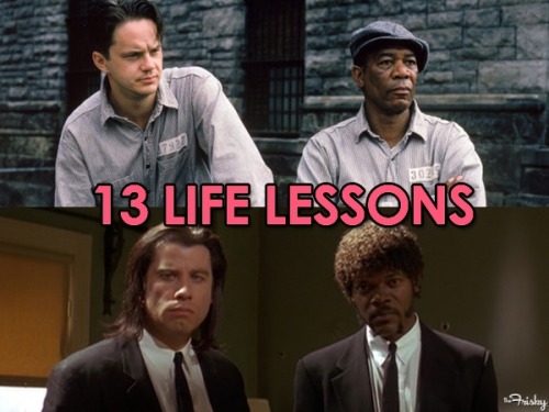 13 Life Lessons Learned From “The Shawshank Redemption” & “Pulp Fiction” On Their 20th Anniversa