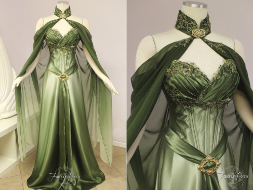 storieshaped:Elven Bridal Gown by Lillyxandra  