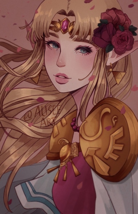Princess Zelda! I’ve always wanted to draw her