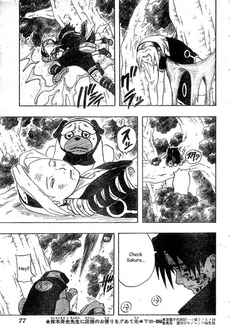 Sasuke has always/only experienced new things with Sakura...For example?...For Example: