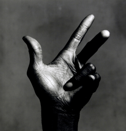 blackpicture:  Irving Penn The Hand of Miles