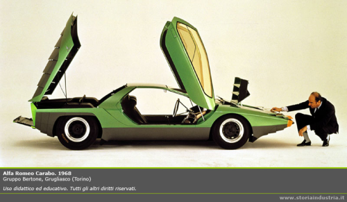 Marcello Gandini, Gruppo Bertone, Alfa Romeo Carabo, 1968