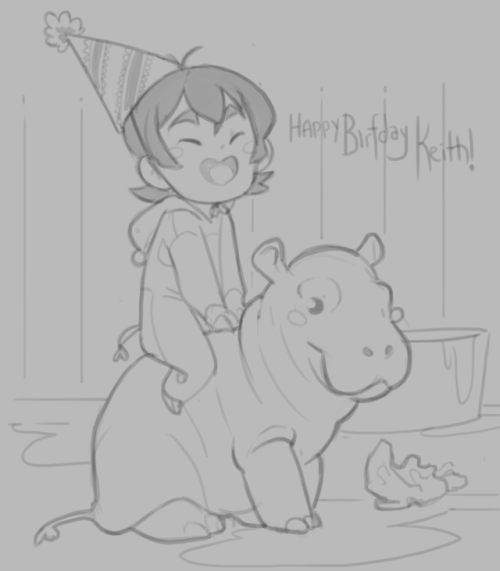 triangle-art-jw: Here I did a happier birthday picture. I imagine Keith’s dad wasted all his e