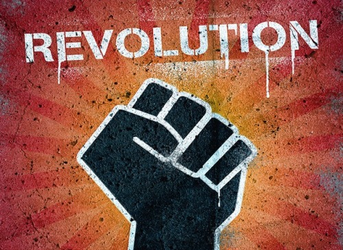 revolutionist stencil