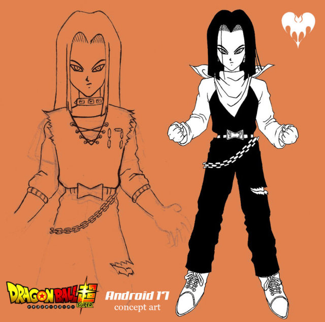 Android 17 Dragon Ball Super outfit (FAN ART) by