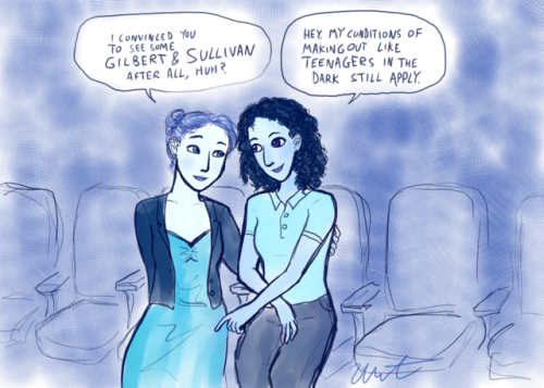 spiritintheinkwell: 7 day wlw challenge, day 2: your otp doing something funI wouldn’t say tha