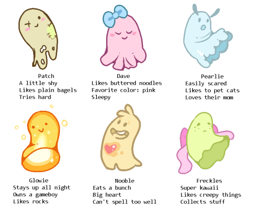 ttitee:Tag yerself: ghosties