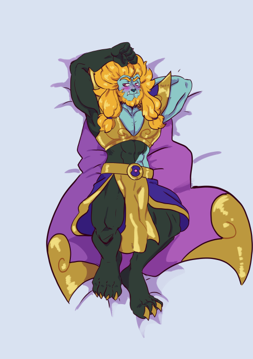 Azure Lion Commission For My Pal Aura ;v;