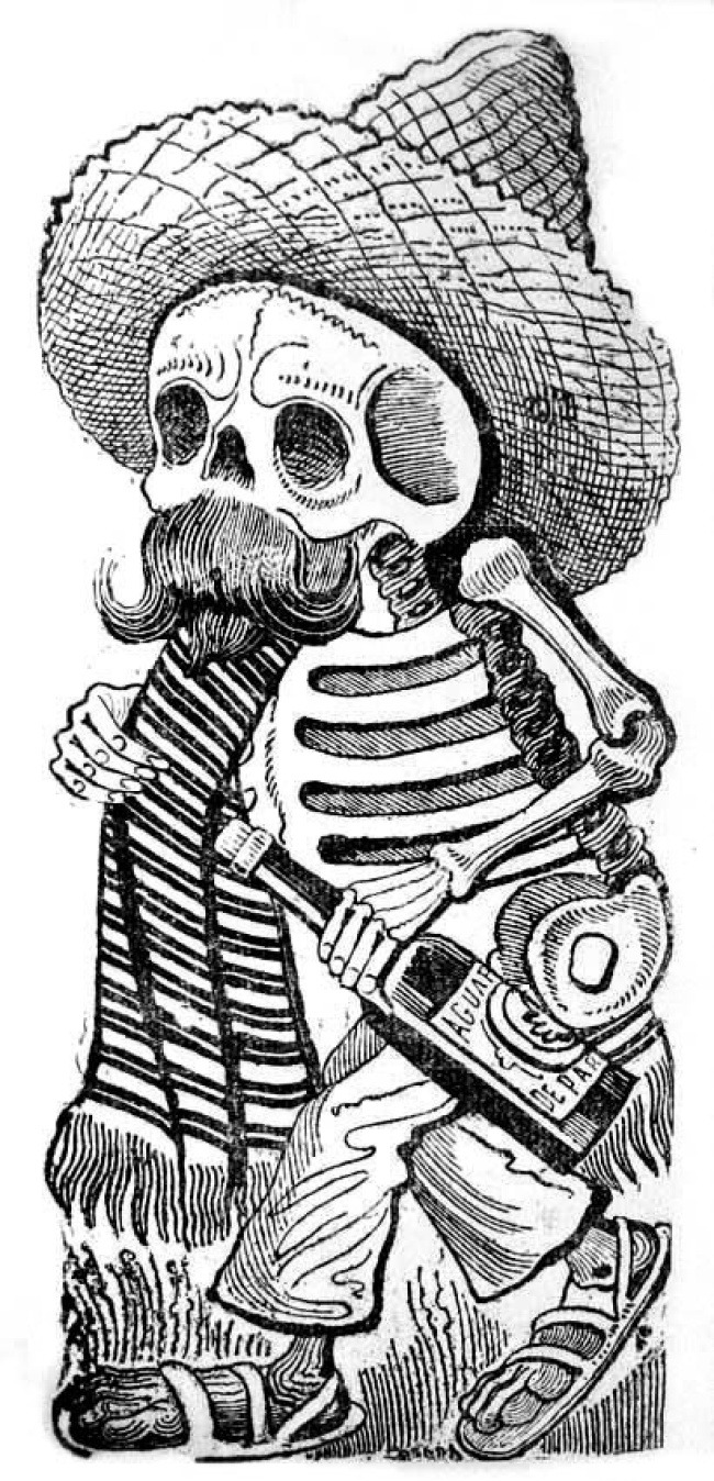 thinkmexican:  The Calaveras of José Guadalupe Posada Artist and political cartoonist