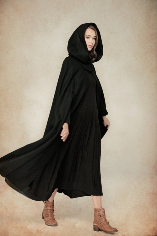 juicyorange1988:Maxi Hooded Cape ON SALE NOW !WAS $71.05  NOW  $41.33Link here~ FREE WORLDWIDE SHIPP