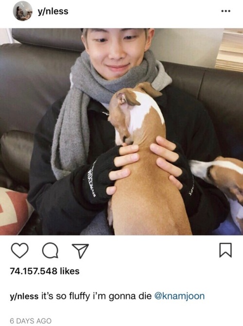 instagramer!couple with namjoon❣️