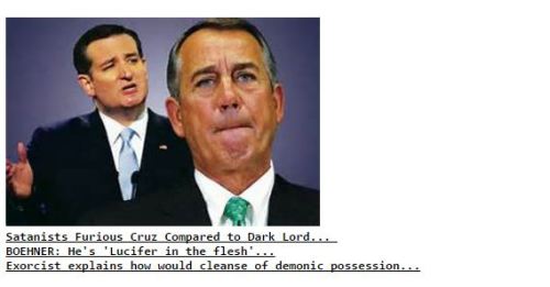 Drudge is downright gleeful in his hatred of Ted Cruz.