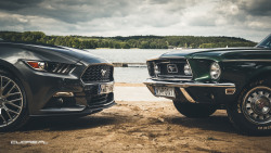 carpr0n:  Starring: ‘15 and ‘68 Ford Mustangby Lukasz Z. 