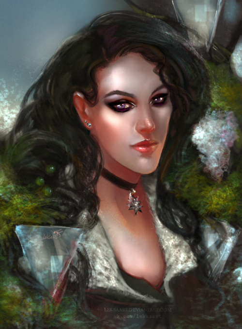 Yennefer from Vengerberg by LeksaArt