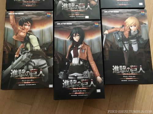 Sex Finally completed my SnK Medicom Real Action pictures