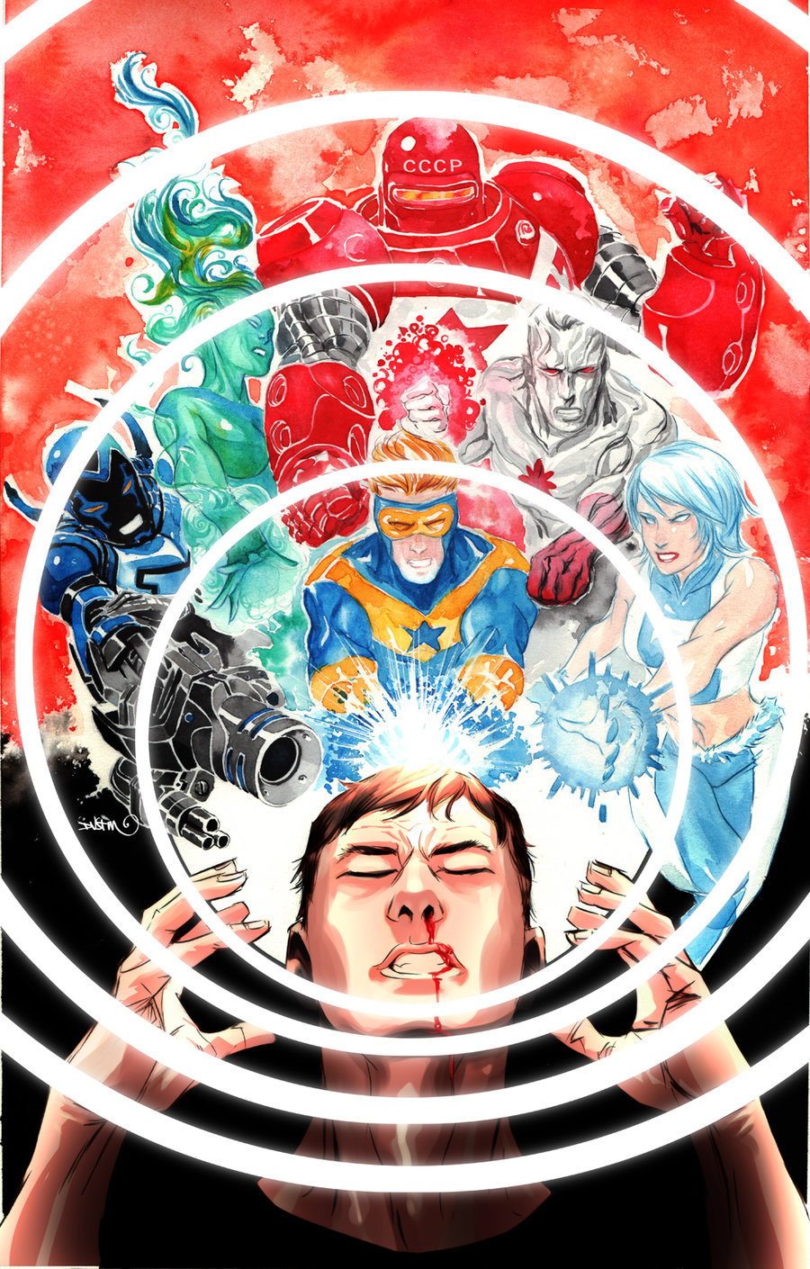 more-like-a-justice-league:  Artist Showcase: Dustin Nguyen