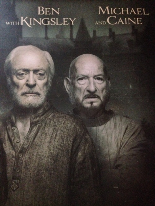 Hollywood, I think you got Alfred and the Mandarin mixed up in your poster for Stonehearst Asylum.  I mean, sure, they’re both British, but you gotta pay attention to more than just their nationalities. Like how one is bald and the other isn’t