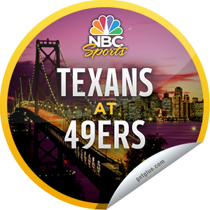      I just unlocked the Sunday Night Football 2013: Houston Texans at San Francisco