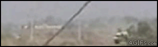 enrique262:Iraq, gigantic IED vs Abrams, powerful enough to completely lift this 60 tons tank.
