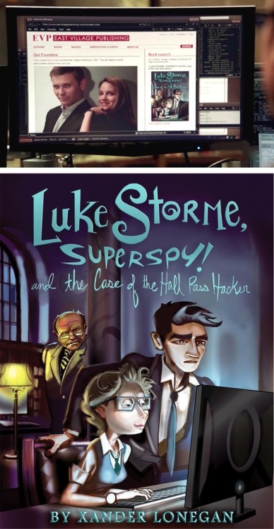 leupagus: beaumontinvestigations: “Luke Storme, Superspy!” by Mike from The STUDIO for C