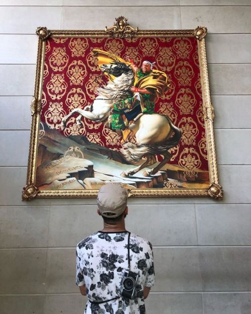 LAST CHANCE! Stop by this weekend to see #KehindeWiley&rsquo;s Napoleon Leading the Army over th