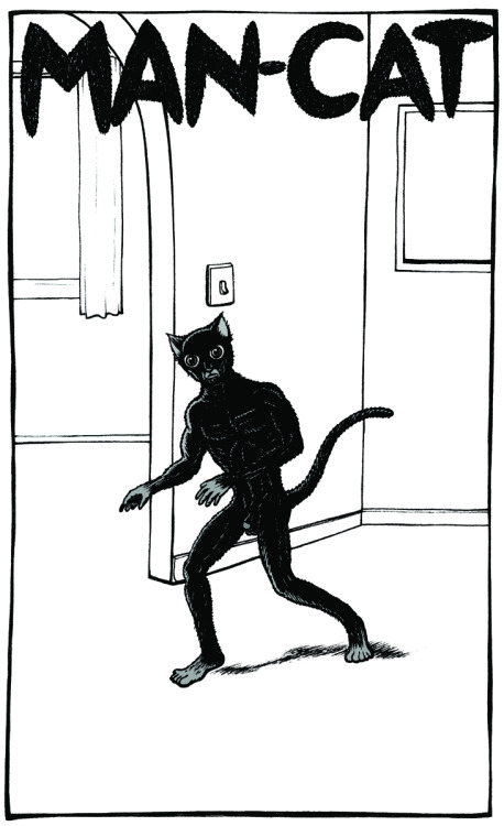 thebristolboard:“Man-Cat” by Eric Haven.