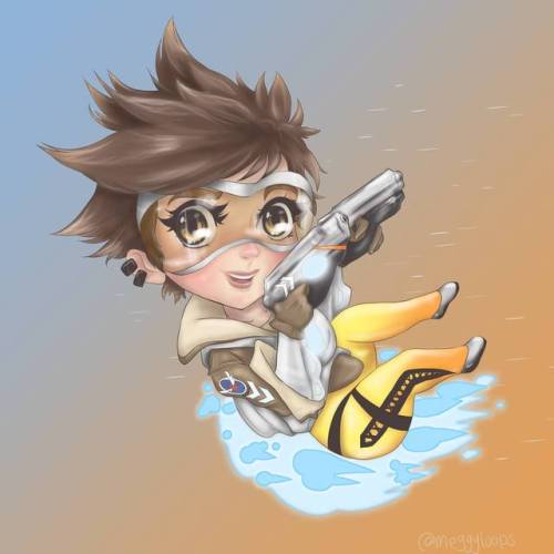 Tracer fanart, 2017