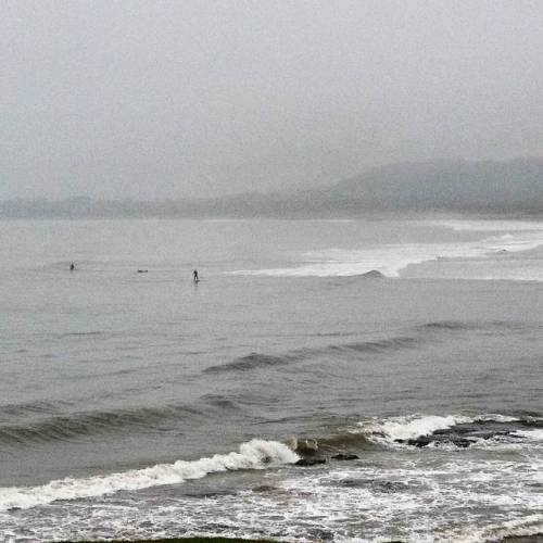 Not much contrast between sky and sea today at Ogmore . . . #wales #walesoutdoors #ogmorebysea #ogmo