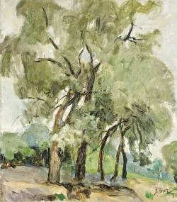 Despisinqs:  Thunderstruck9:  Osip Braz (Russian, 1873-1936), Leafy Trees, 1935.