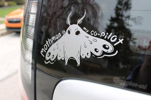 sosuperawesome:Stickers / Vinyl DecalMeggybee Art on EtsySee our #Etsy or #Stickers tags