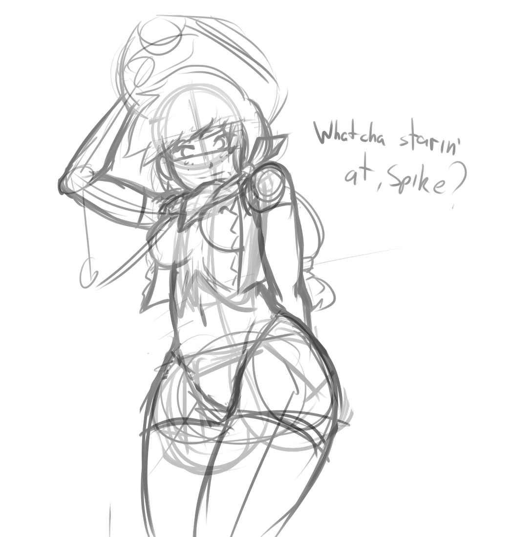 A sketch of that thing. I thought that it would be interesting to share how I managed