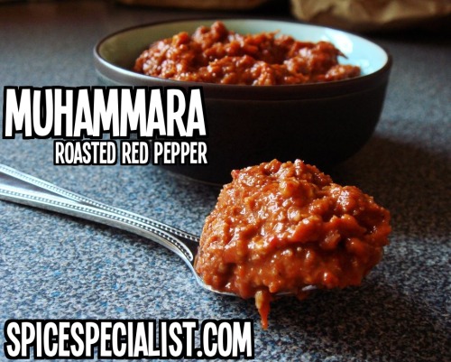 Muhammara yields 1 ½ cup
Ingredients  • 375g roasted red pepper
• 50g bread crumbs (I usually just take from my stash in the freezer)
• 1 clove of garlic
• 4 tablespoons pomegranate molasses
• 3 tablespoons olive oil
• 2 tablespoons double strength...