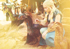 aryastarks:  Game of thrones meme - two creatures - [2/2]  → Dragons “If they are monsters, so am I” 