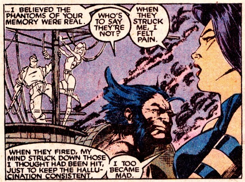 jthenr-comics-vault:  Psylocke & WolverineUNCANNY X-MEN #258 (Feb. 1990)Art by Jim Lee (pencils) Scott Williams (inks) & Glynis Oliver (colors)Words by Chris Claremont