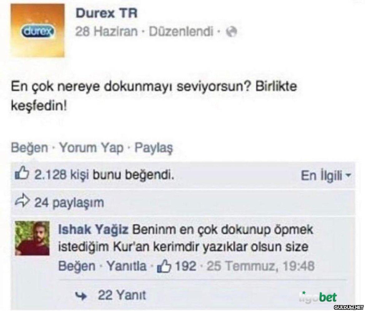 durex Durex TR 28 Haziran...