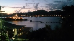 Sundown in English Harbour, Antigua