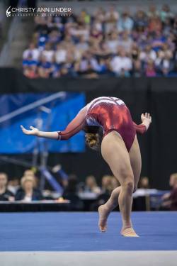 Usagymnastics: Chayse Capps (Oklahoma) 2017 Ncaa Championships: Super Six (X) 