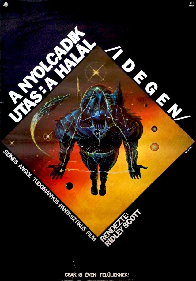70sscifiart:  Guess which 70s sci-fi films these Hungarian posters are for, and then