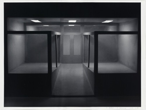 Storefront, James Casebere, 1982, printed 1987, Harvard Art Museums: PhotographsHarvard Art Museums/