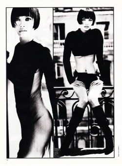  Glamour France August 1994, Valentina Navia Nguyen By Ellen Von Unwerth 