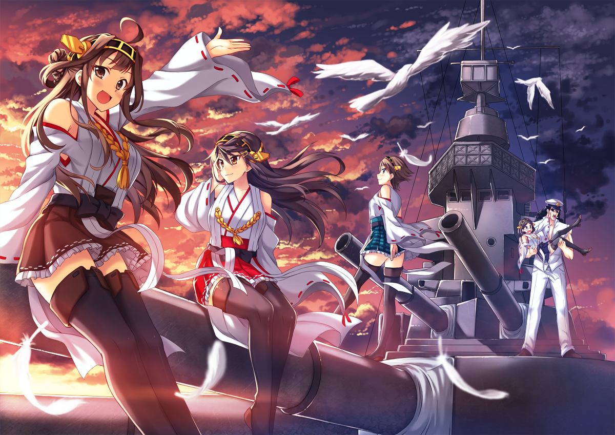 kyonkkun:金剛型巡洋戦艦 | PeaCh※Permission was granted by the artist to